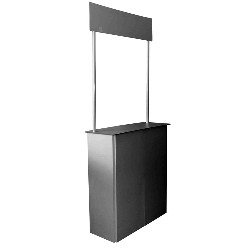 Demo Stand Rectangular Metal